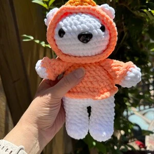 Teddy Bear in a Hoodie — Etsy listing photo